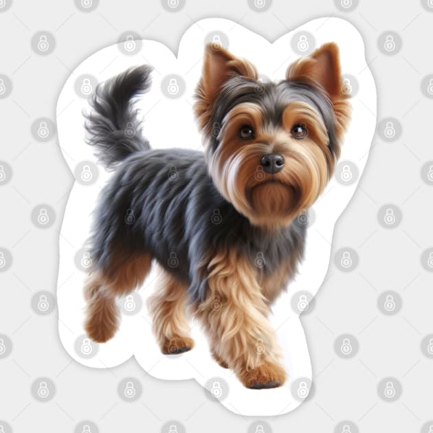 Australian Terrier Sticker by millersye